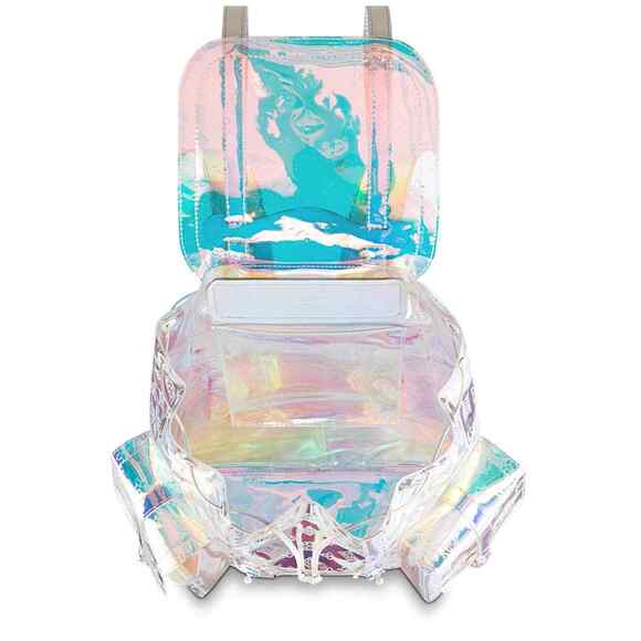 Louis Vuitton Christopher GM Prism Iridescent Monogram PVC Logo Backpack Bag - Picture 5 of 12